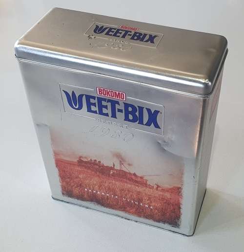 BOKOMO WEET-BIX tin as per photos