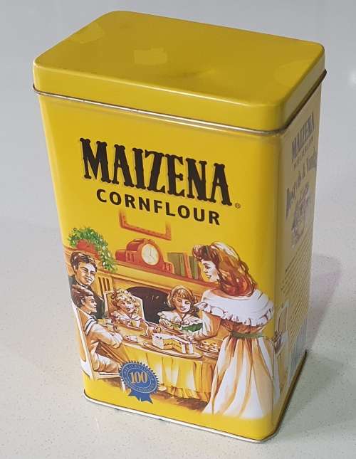 MAIZENA CORNFLOUR tin as per photos