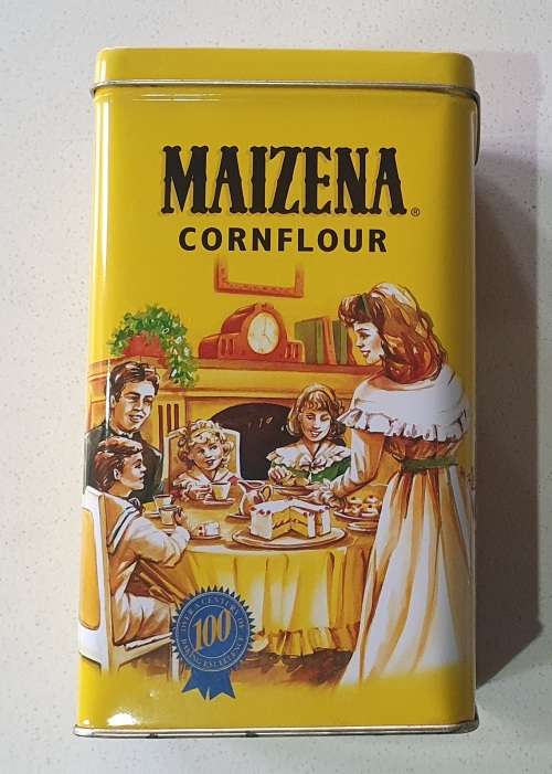 MAIZENA CORNFLOUR tin as per photos