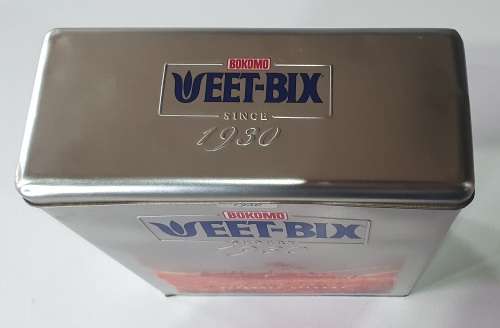BOKOMO WEET-BIX tin as per photos