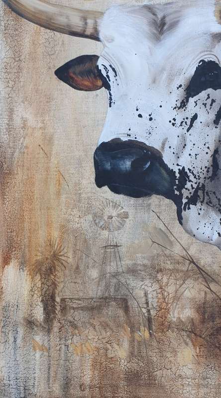 Original oil painting by GERHARD SMIT