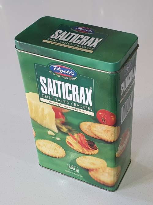 PYOTTS SALTICRAX tin as per photos