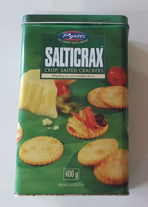 PYOTTS SALTICRAX tin as per photos