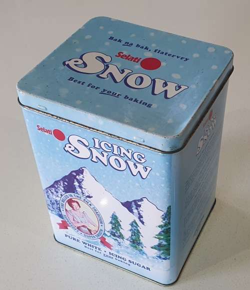 SELATI Icing snow tin as per photos
