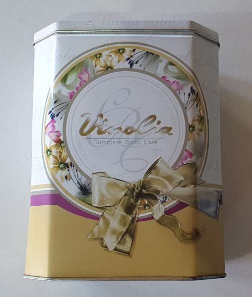 VINOLIA tin as per photos