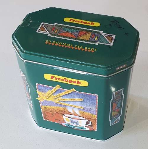 FRESHPAK Rooibos tea tin as per photos