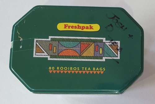FRESHPAK Rooibos tea tin as per photos