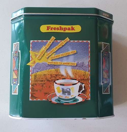 FRESHPAK Rooibos tea tin as per photos