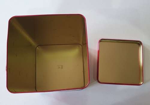 3 Woolworths tins as per photos