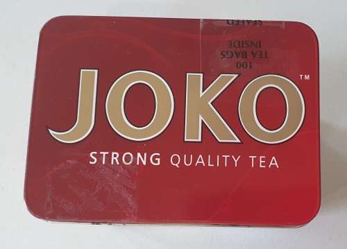 JOKO tea tin as per photos