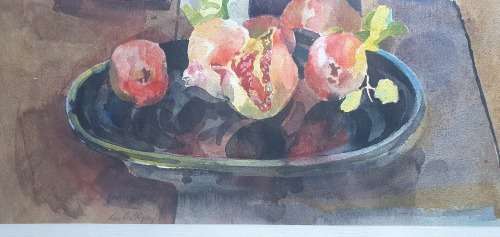 Watercolour by Leon De Bliquy as per photos