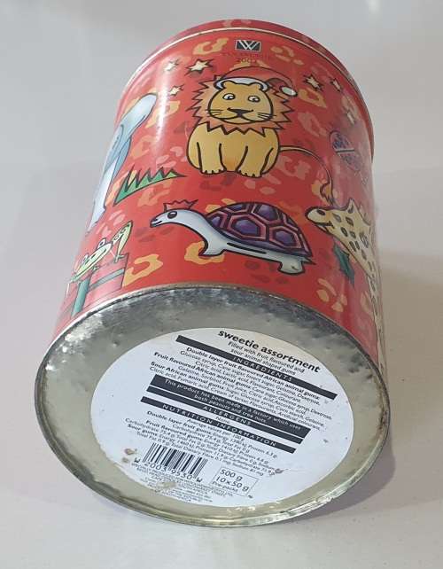 Woolworths tin as per photos