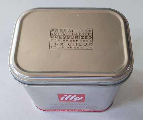 ILLY Espressoor tin as per photos