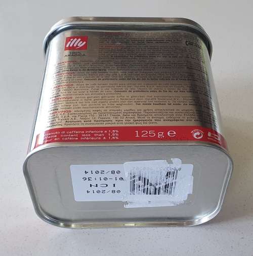 ILLY Espressoor tin as per photos