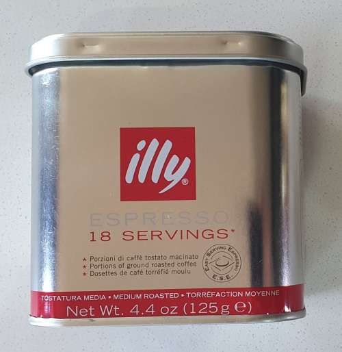 ILLY Espressoor tin as per photos