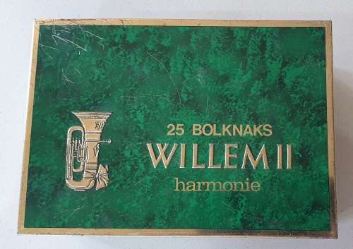 WILLEM II Cigar tin as per photos