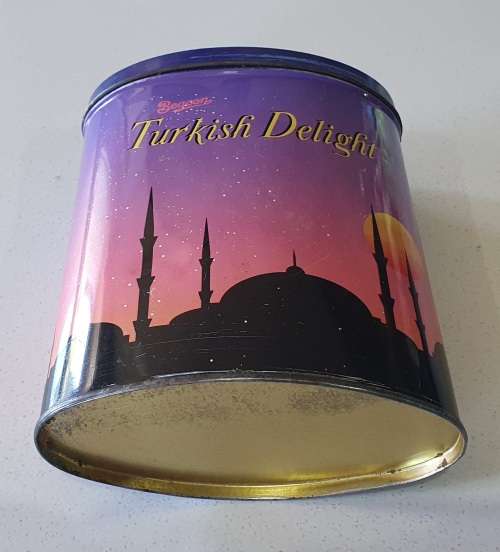 Beacon Turkish Delight tin as per photos