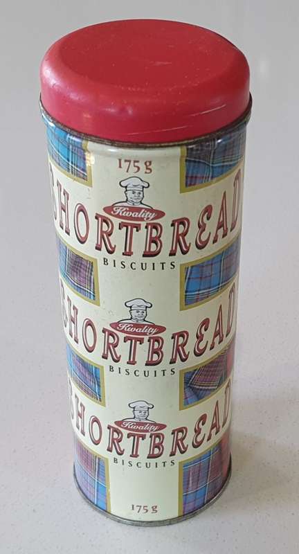 Shortbread biscuits tin as per photos