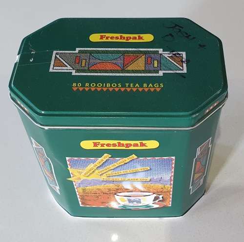 FRESHPAK tea tin as per photos