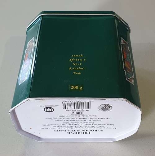 FRESHPAK tea tin as per photos