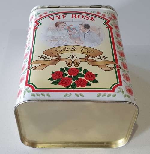 FIVE ROSES tea tin as per photos