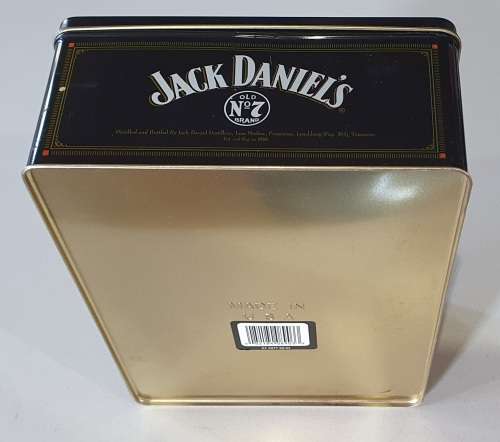 Jack Daniel`s tin as per photos