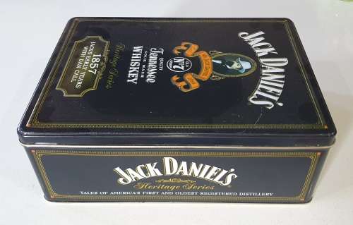 Jack Daniel`s tin as per photos