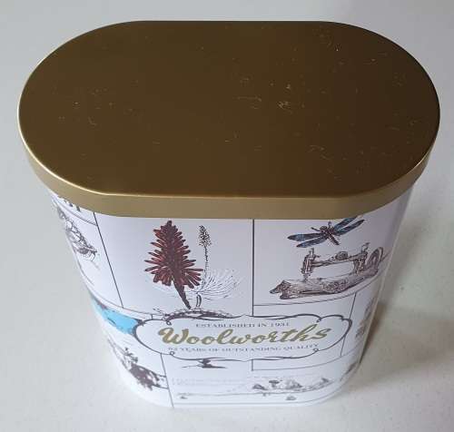Woolworths tin as per photos