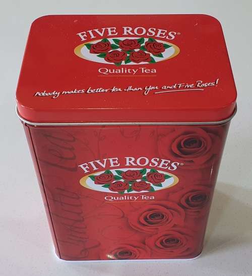 Rooibos tea tin as per photos