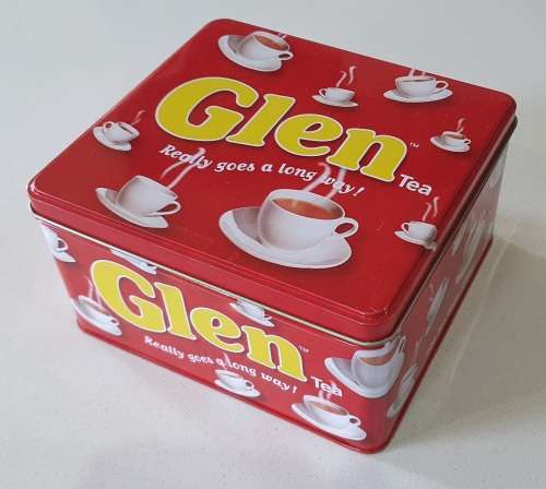 Glen tea tin as per photos