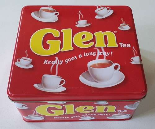 Glen tea tin as per photos