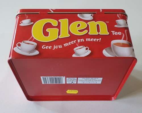 Glen tea tin as per photos