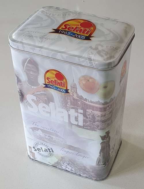 SELATI sugar tin as per photos