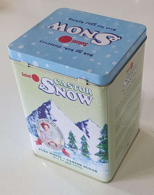 SELATI ICING SNOW tin as per photos