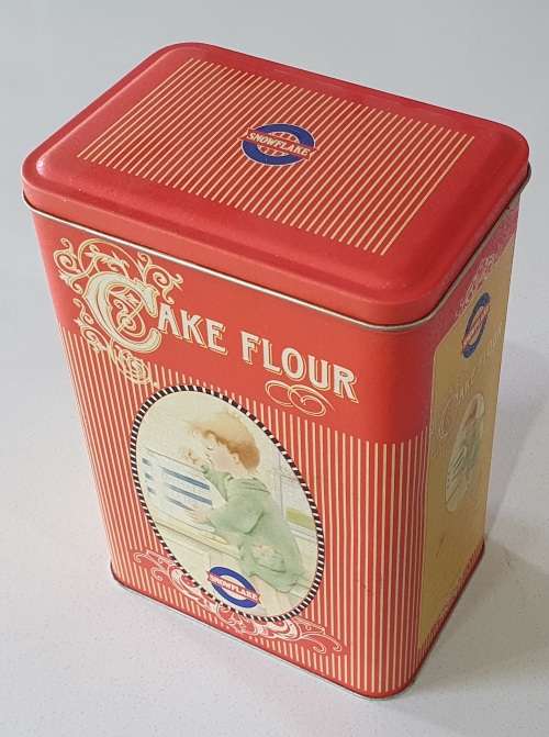 SNOWFLAKE CAKE FLOUR tin as per photos