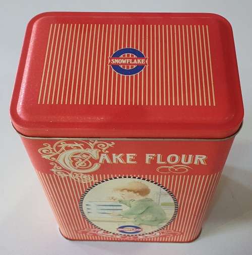 SNOWFLAKE CAKE FLOUR tin as per photos