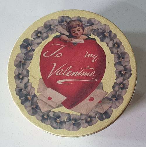 CADBURY`S Valentine tin as per photos