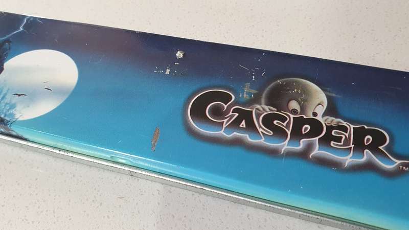 CASPER pencil case tin as per photos