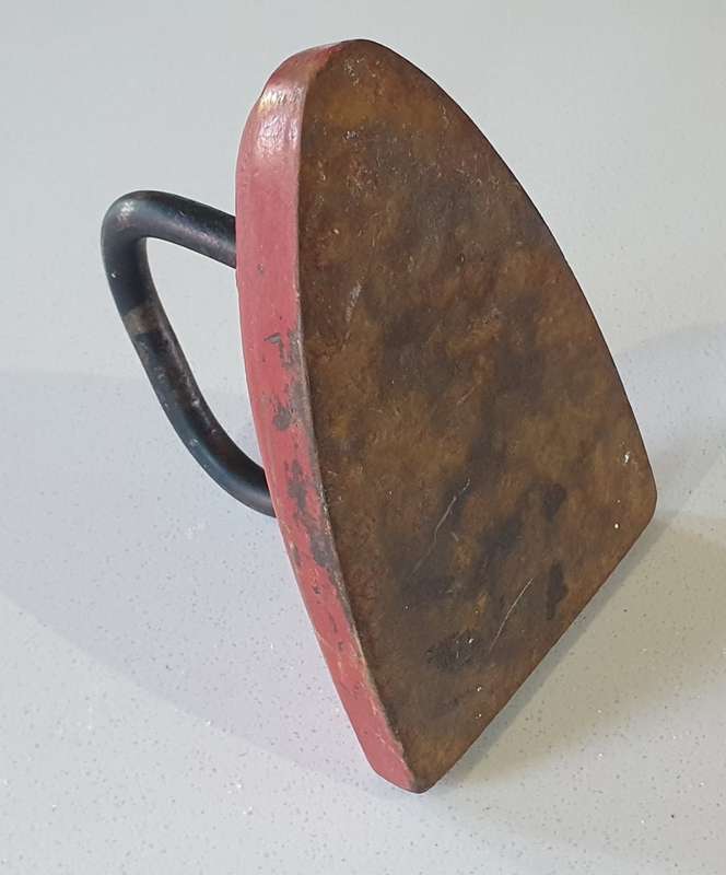 Vintage cast iron, coal stove clothing Sad Iron as per photo