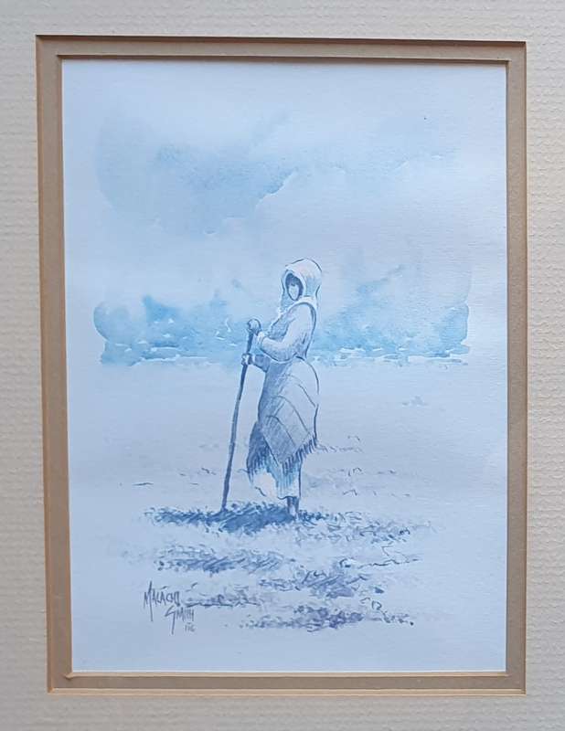 Framed print by MALACHI SMITH as per photo