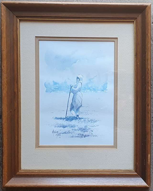Framed print by MALACHI SMITH as per photo