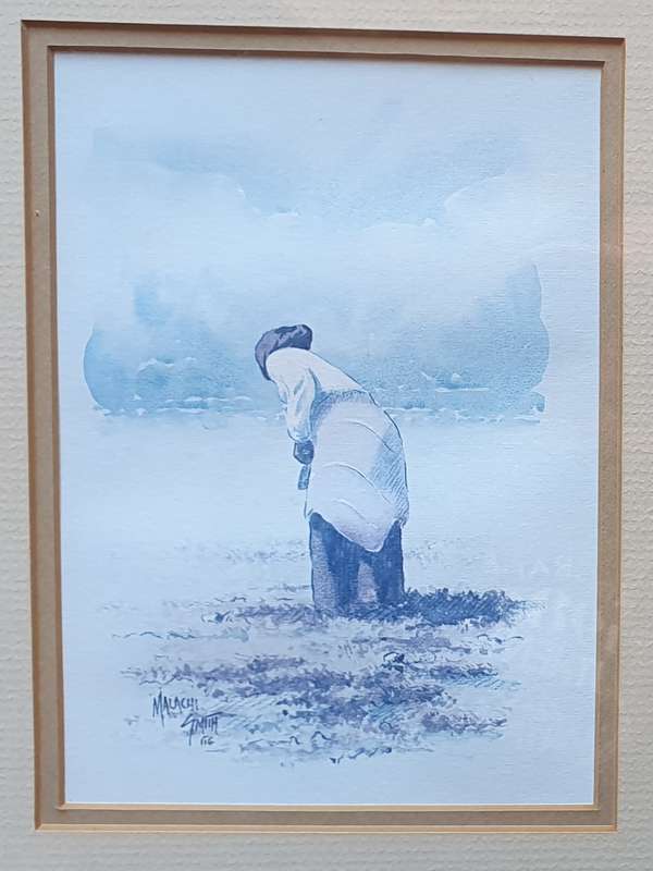 Framed print by MALACHI SMITH as per photo