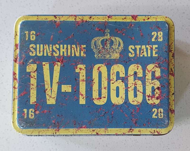 Sunshine state tin as per photos