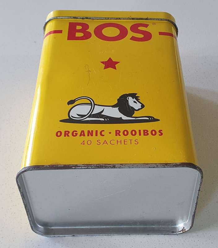 BOS organic rooibos tin as per photos