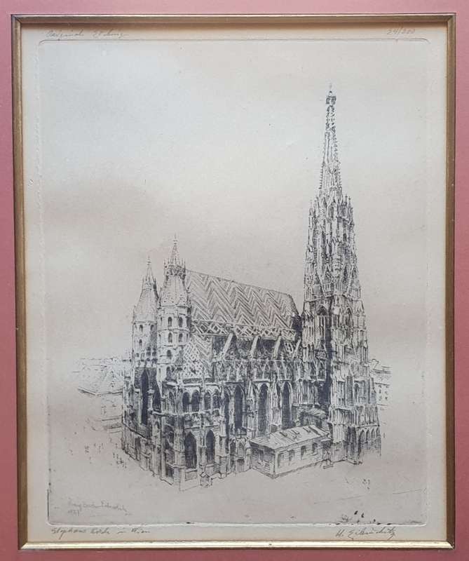 Framed etch 24/200 as per photo