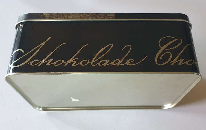 Chocolate  tin as per photos