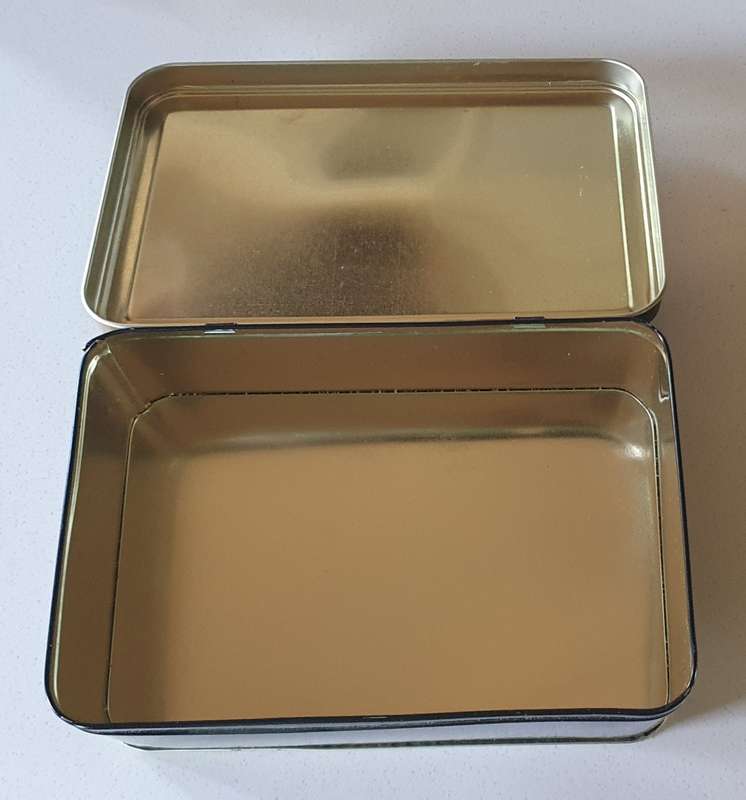 Chocolate  tin as per photos