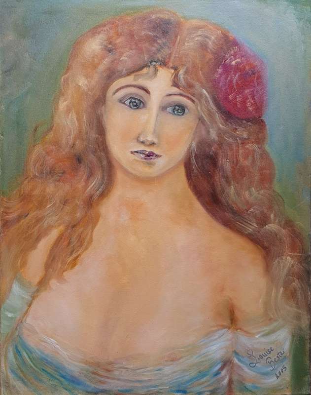 Original oil painting by LOUISE BESTER as per photo