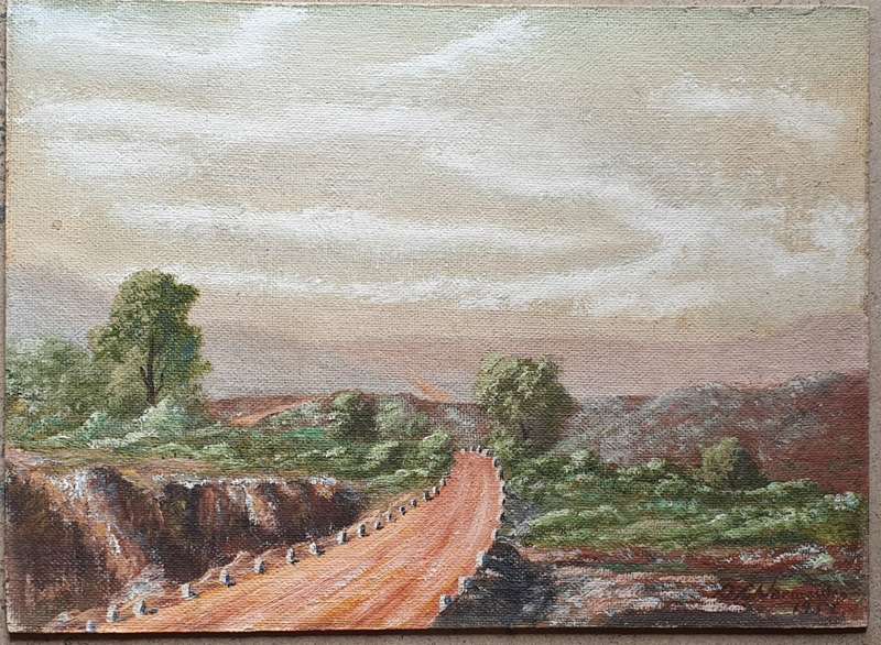 Original oil painting as per photo