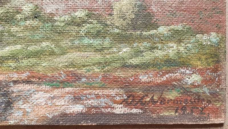 Original oil painting as per photo